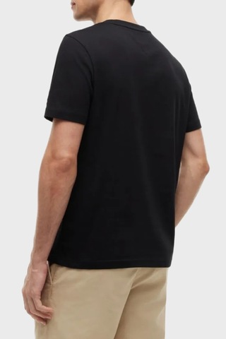 Tommy Hilfiger % 100 Pamuk Regular Fit Bisiklet Yaka T Shirt Erkek T Shirt Mw0mw43448 Bds Siyah