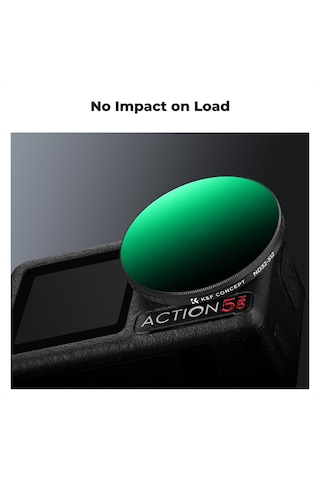 K&f Concept Variable Nd32-512 Filter Djı Osmo Action 3/4/5 Pro