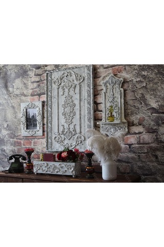 Neiwel Vintage Due Eskitme Beyaz Kutu