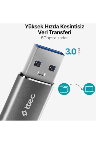 Usb-a 3.0 Type-c Otg Dönüştürücü Adaptör 2dk44ug