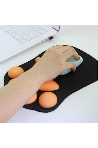 3d Sevimli Mouse Pad Bilgisayar Anime Yumuşak Kedi Pençesi Mousepad'leri Bilek Desteği Konforlu Silikon Hafızalı Köpük Oyuncu Mouse Pad'i
