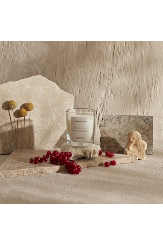 Karaca Home Essentials Soft Bouquet Kokulu Mum Beyaz
