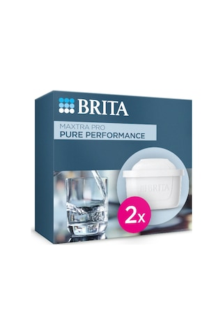 BRITA MAXTRA PRO Pure Performance Yedek Su Arıtma Filtresi, 2'li