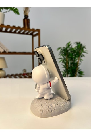 Favora Gri Astronot Telefon Tutacağı Model B