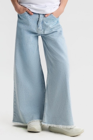 Xo Kids Kız Çocuk Jean Pantolon 8-14 Yaş 51703 Açık Mavi