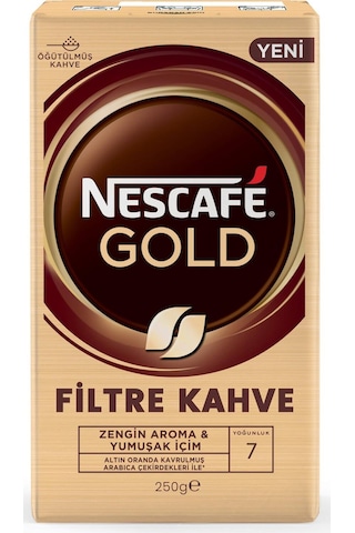 Nescafe Gold Filtre Kahve 250 Gr X 4 Adet Öğütülmüş