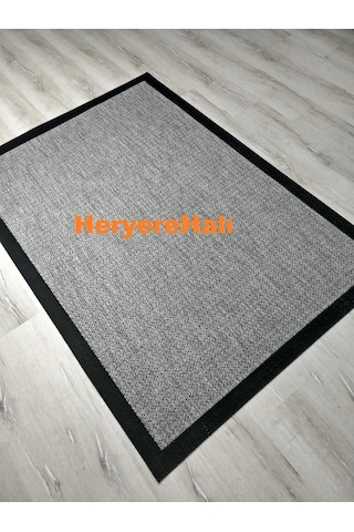 Foneks Halı Loris Yeni Nesil Yumuşak Sisal Halı L106sıyah-120x180