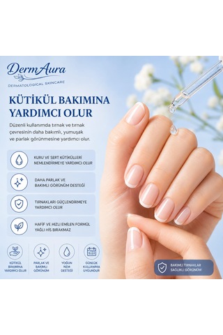 Dermaura Aloe Vera Tırnak Ve Tırnak Çevresi Bakım Serumu 10 ML