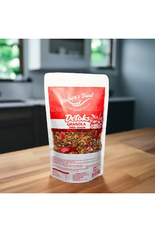 Detoks Granola 300gr Katkısız Koruyucusuz A Kalite Ürünlerden Hazırlanmış Doğal İçerik.