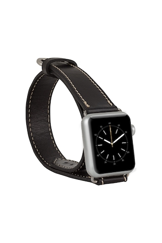 Apple Watch Uyumlu Deri Kordon 38-40-41mm Dt Rst1