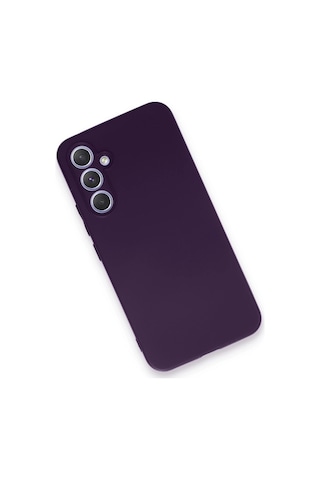 Gld-spt- Newface Samsung Uyumlu Galaxy A54 5g Kılıf First Silikon - Mor