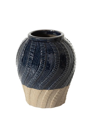 Lexroo Wavy Seramik Vazo 19 X 23 Cm Çok Renkli
