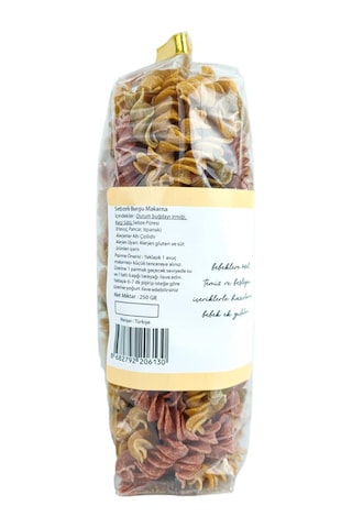 OG natural Keçi Sütlü Sebzeli Burgu Makarna +8 Ay 250 G