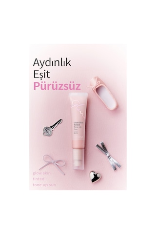 Missha Glow Skin Tinted Tone-Up Sun Pürüzsüzleştirici Aydınlatıcı ve Ton Eşitleyici Güneş Kremi SPF50+ Pa++++ 30 ML