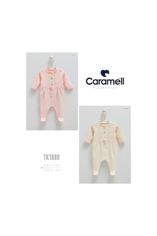 Caramell Barbosa Tine Lace Bebek Tulum Tk1888 0-1ay/1-3ay/3-6ay Bej Bej