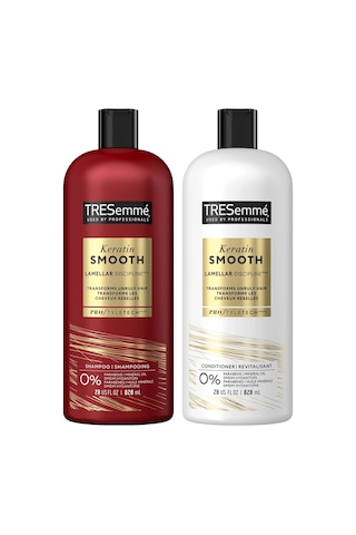 Tresemme Keratin Smooth Kabarma Karşıtı Şampuan + Saç Kremi 2 x 828 ML