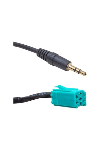 Powermaster Renault Marka Araç Uyumlu Aux Bluetooth Kablo Kiti Dönüştürücü Çevirici Oto Teyp İçin