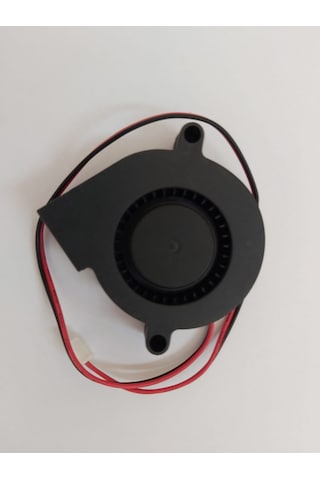Salyangoz 3D Yazıcı Fan 5V 2 Kablo 50 x 50 x 15Mm