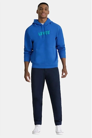 Levi's Levis Kapüşonlu Saks Mavi Graphic Sweatshirt 38479-0355-5093 Saks Mavi