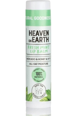 Heaven On Earth %100 Doğal Ve Organik İçerikli Lip Balm 5 Gr - Fresh Mint