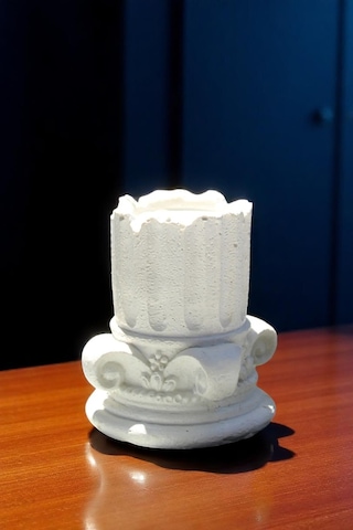 Bernami Biblo Pinterest Antik Mimari Sütun Beton Tealight Mumluk