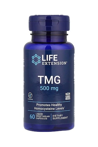 Tmg, 1.000 Mg, 60 Vejetaryen Kapsül Kapsül Başına 500 Mg