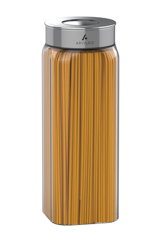 Aryıldız Timeless Square XXL Saklama Kabı 1600 ML Şeffaf