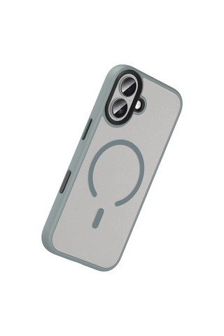 Joko Apple iPhone Uyumlu 17 Megane Magsafe Kapak - Titan Gri