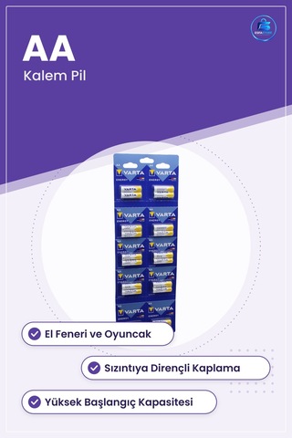 Alkalin Aa Kalem Pil Uzaktan Kumanda Duvar Saati El Feneri Oyunca