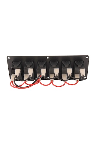 Goldsea Switch Panel Slim Model 6 Anahtar Yeşil