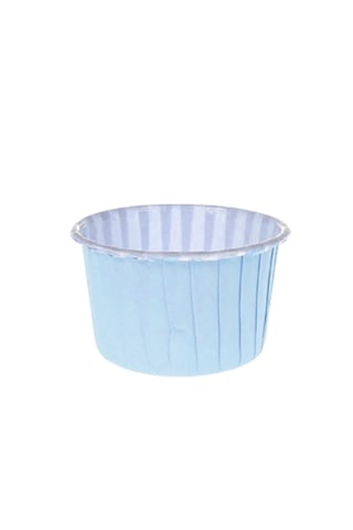 Trend Hediye Sepeti 50 Adet Açık Mavi Bebek Mavisi Cupcake Kapsülü Muffin Kek Kalıbı , Airfryer Uyumlu