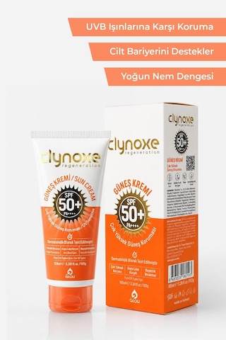 Clynoxe Çok Yüksek Korumalı Yaşlanma Karşıtı Güneş Kremi 100 Ml