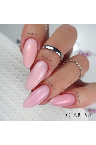 Claresa Keratin 5in1 Renkli Base Coat Nude Pembe Serisi 03 - 5g