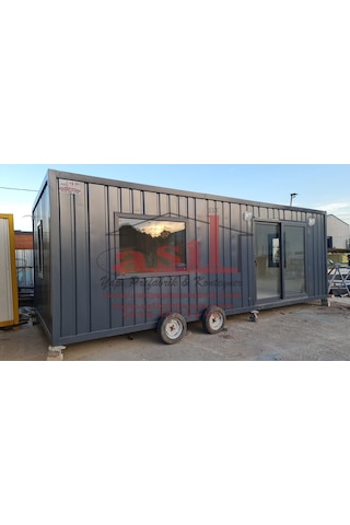 21 M² 1+1 Dış Dkp Sac,iç Betopan, Römorklu Konteyner