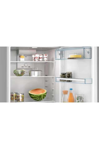 Bosch K55DNXIE1N Serie 4 453 L Üstten Donduruculu Paslanmaz Çelik Buzdolabı