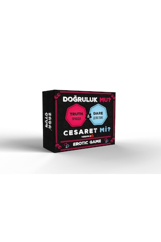 Zaga Oyun Doğruluk Mu Cesaret Mi 4 Erotik Kutu Oyunu Yenilenmiş 4.versiyon