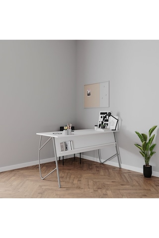 Ella Ofis Masası 150cm Beyaz
