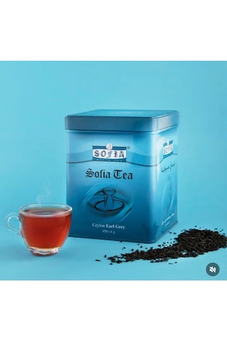 Özel Bergamotlu Earl Grey Siyah Çay 450 G Metal Kutu Koleksiyonu