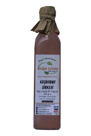 Doğal Gelsin Kuşburnu Sirkesi - 500 ml