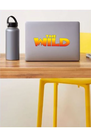 The Wild Vahşi Sticker - Adventure 4x4 Off Road Pickup Sticker - Araba Oto Motosiklet Karavan Sticker - 00038 12x4 Cm