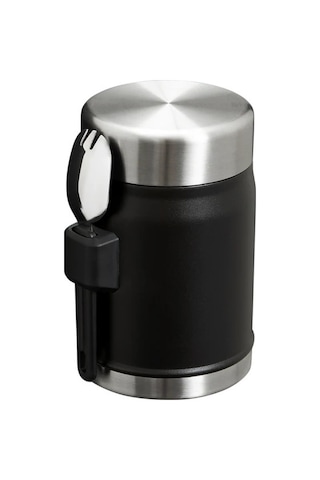 Stanley The Legendary Food Jar + Spork .4l / 14oz Siyah 2.0