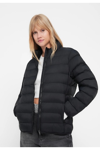 Little Big Ltb Denoso Kadın Şişme Mont 11264400425048 Siyah