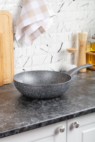 Pietra - 28 Cm Granit Wok Tava