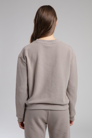Lee Cooper Flora Kadın O Yaka Sweatshirt Kahverengi-21487 VIZON