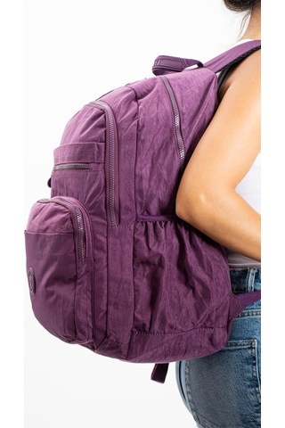 Ultra Hafif Çok Cepli Su Geçirmez Sırt Çantası Unisex Mor Model: 571-1b - Mor