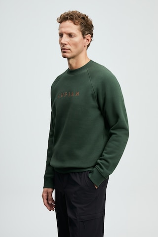 Lufian Bren Erkek Sweatshirt Çimen Yeşili Çimen Yeşili 112030219100611 Yeşil