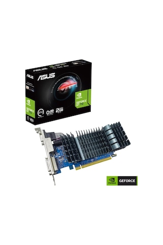 Asus Geforce Gt710-sl-2gd5-brk-evo 2gb Ddr5 64bıt 1xvga 1xhdmı 1xdvı Ekran Kartı