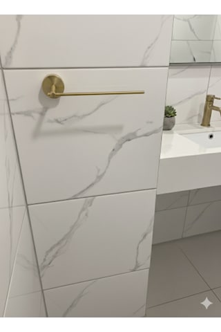 Atölye Asya Lüks Pirinç Tuvalet Kağıtlığı - Minimalist Altın Serisi Gold