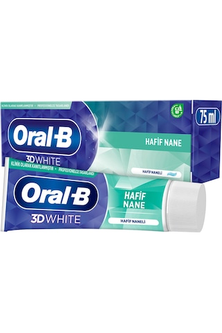 Oral-B Pro 3D White Hafif Nane Diş Macunu 75 ML