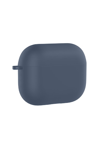 Apple AirPods Uyumlu Pro 3 Zore Standart Silikon Kılıf Lacivert